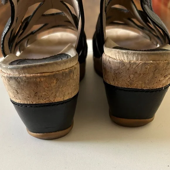 COPY - Dansko  black heel sandals size 38 - Picture 5 of 6